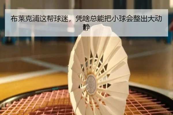 布莱克浦这帮球迷，凭啥总能把小球会整出大动静